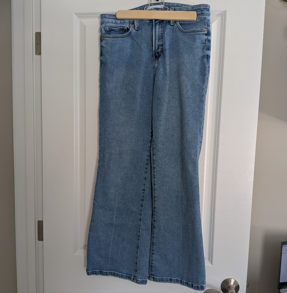 LC Lauren Conrad Light Blue Flare Jeans